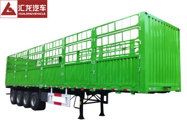 4 Axle Cargo Container Trailer , Container Delivery Trailer 45000kgs Carrying Volume
